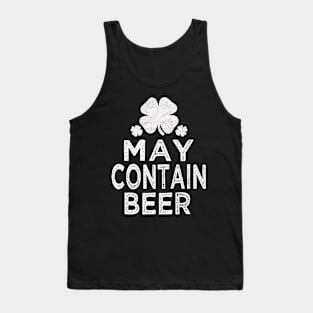 May contain beer st patricks day Tank Top